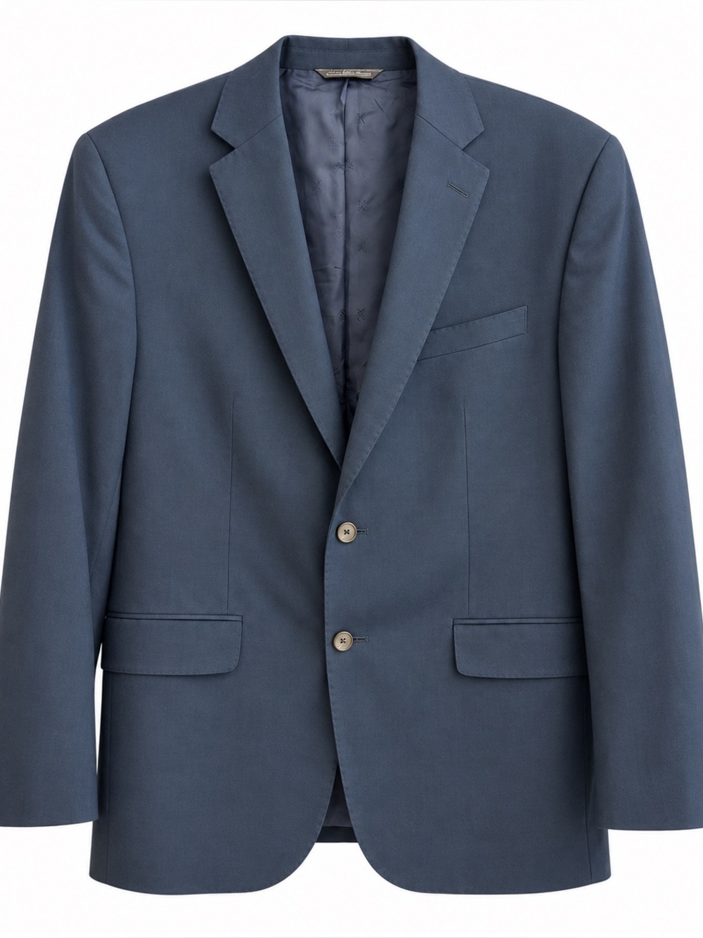 David Donahue Ryan CT 44R Navy Blue 100% Wool Super 150’s Sport Coat